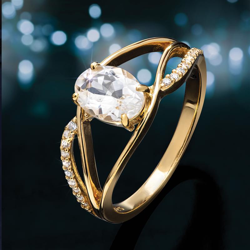 White Emerald Purity Ring